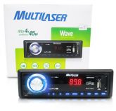 Mp3 Player Automotivo Usb Sd Wave Multilaser Auto Radio Fm